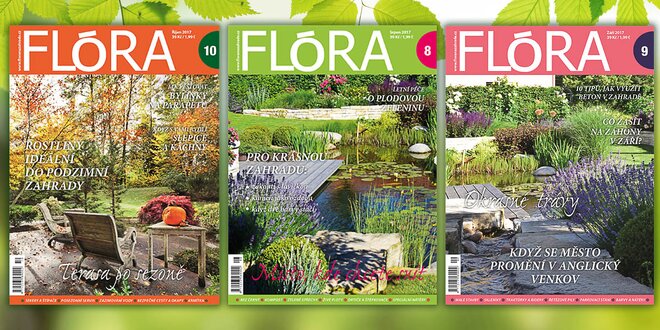 Roční předplatné časopisu Flóra na zahradě na rok 2018