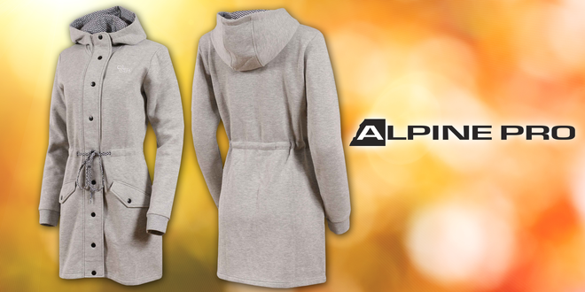 Dámský bavlněný kabát Alpine Pro