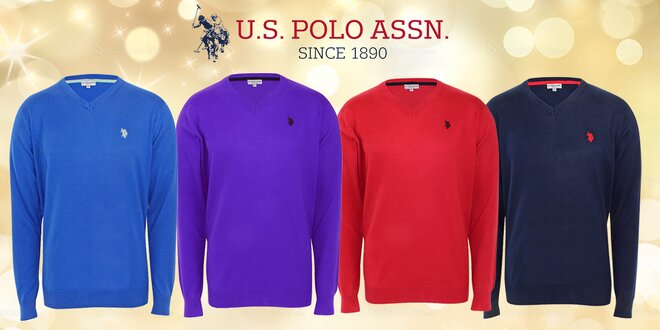 Pánské bavlněné svetry U.S. POLO ASSN