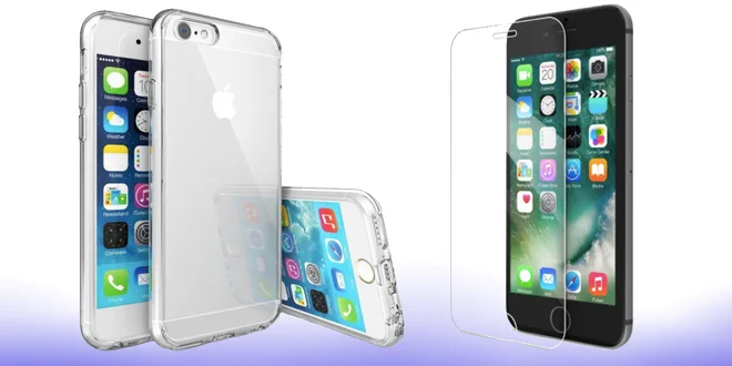 Tvrzená skla a barevná pouzdra pro iPhone 5 až 8