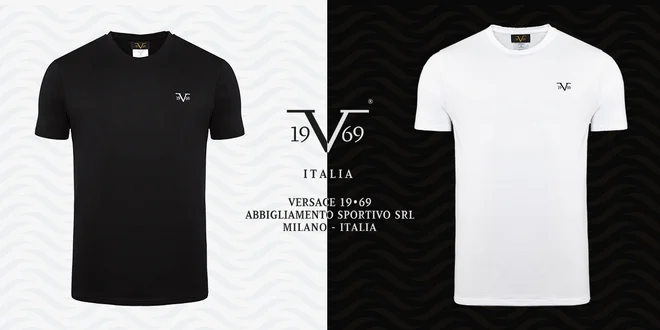 Balení 3 bavlněných triček 19V69 Italia