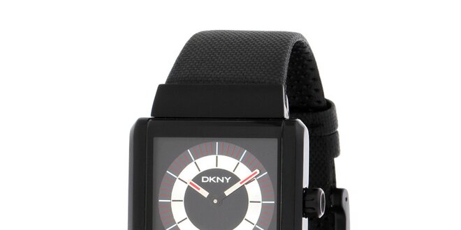 Pánské černé hodinky DKNY