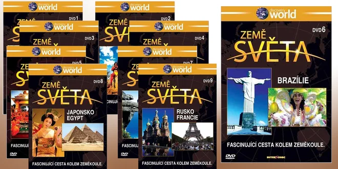 Kolekce 9 DVD Země světa