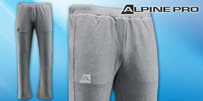 Pánské bavlněné tepláky Alpine Pro