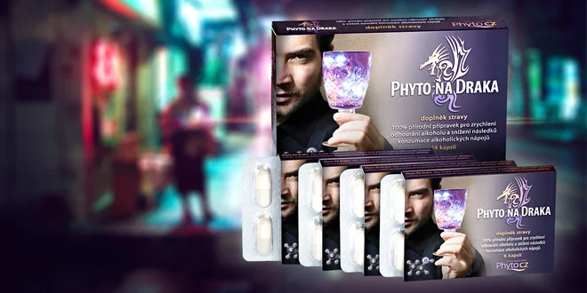 Přírodní odbourávač alkoholu PhytoNaDraka