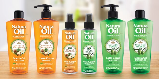 Tělová kosmetika Natura Oil s bio oleji