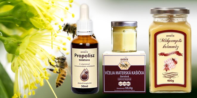 Jedinečné včelí produkty: přírodní posila organismu