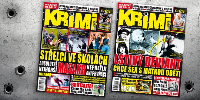 Předplatné časopisu Krimi Revue s bonusem