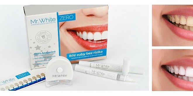 Mr. White Zero profesionální péče pro zářivě bílé zuby