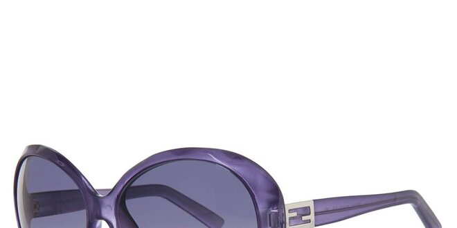 Dámské fialové sluneční brýle Fendi