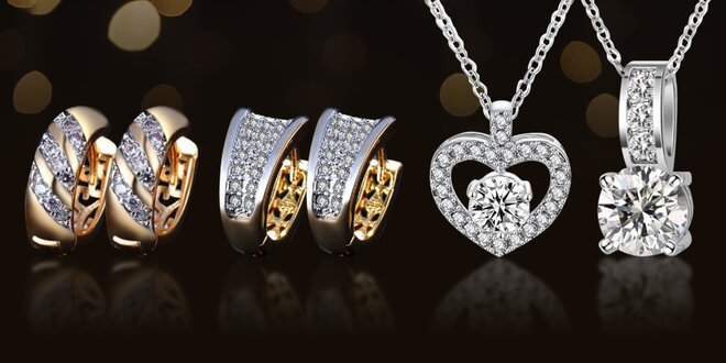 Zářivé šperky z kolekce Zirkonia Top Quality