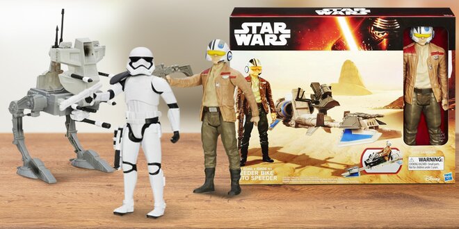 Sady s figurkami z oficiální kolekce Star Wars