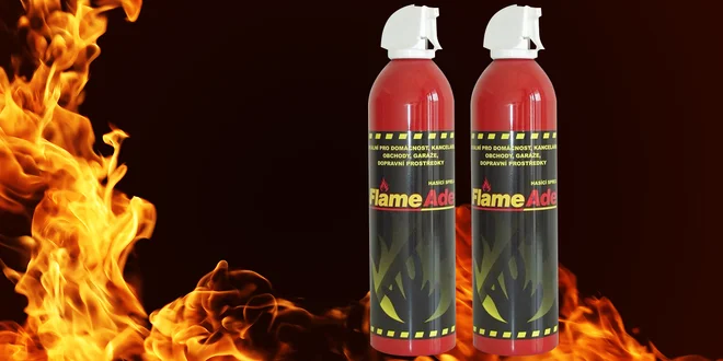 Hasicí sprej Flame Ade o objemu 470 ml