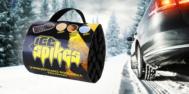 Vyprošťovací podložka Ice Spikes proti zapadnutí