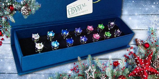 Sety náušnic s krystaly Swarovski Elements a Cubic Zirconia