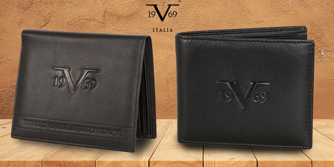 Luxusní pánské kožené peněženky 19V69 Italia