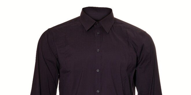 Pánská tmavě fialová košile Pietro Filipi