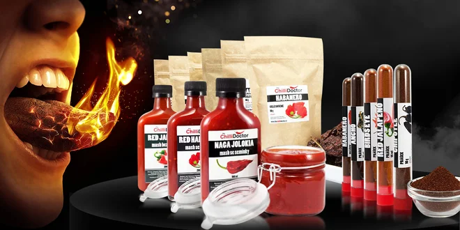 Dárek pro CHILLI-žrouta: kvalitní chilli papričky