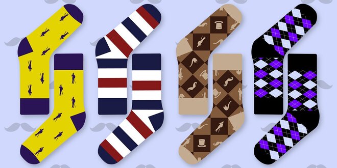 Originální ponožky českého výrobce Galant Socks