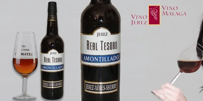275 Kč za láhev Sherry Real Tesoro Amontillado!