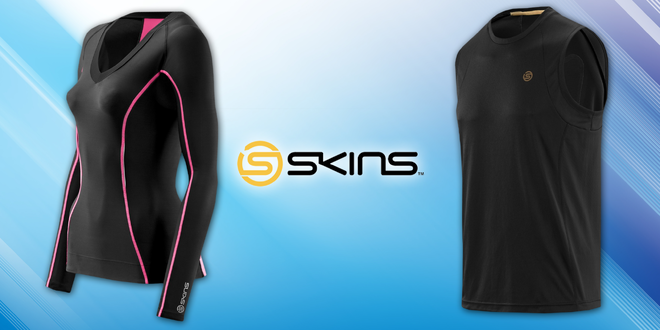 Funkční kompresní prádlo Skins pro sportovce