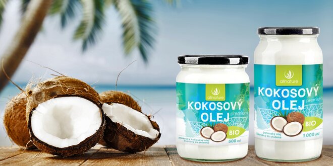 Panenský kokosový olej v bio kvalitě