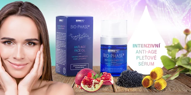 Pleťové sérum BIO-PHASE2®: Acmella Flower a Caviar