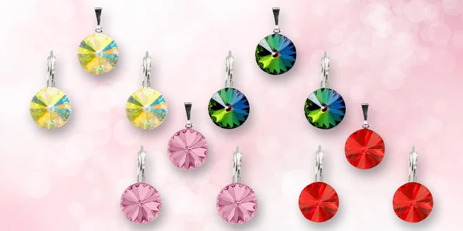 Nádherný set Rivoli s krystaly Swarovski Elements