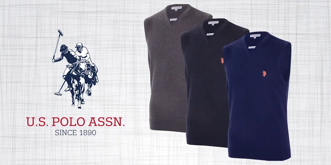 Pánské svetry bez rukávů U.S. Polo As
