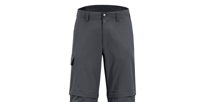 Pánské šedé kalhoty Meier s odepínatelnými nohavicemi