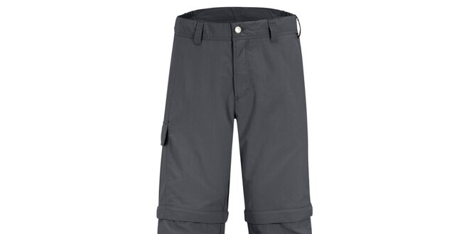 Pánské šedé kalhoty Maier s odepínatelnými zipy