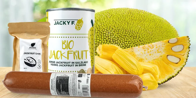 Ovocný titán: chipsy i dužina z mladého jackfruitu