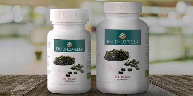Tablety Bio Chlorella pre zdravie a pohodu vášho tela