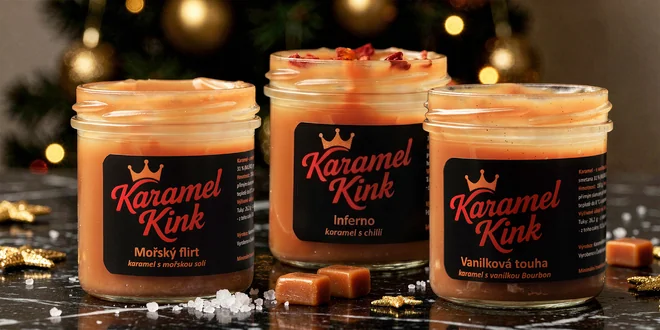 Karamel na lyžičku so soľou, vanilkou alebo chilli