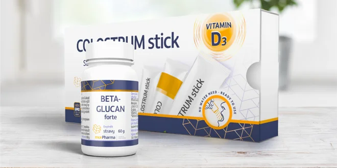 Colostrum nebo Beta-Glucan pro podporu imunity