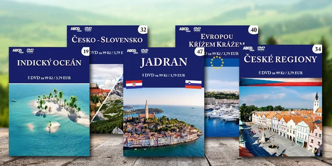 Cestopisné balíčky z celého světa na DVD