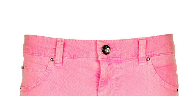 Dámské neonově růžové šortky Miss Sixty