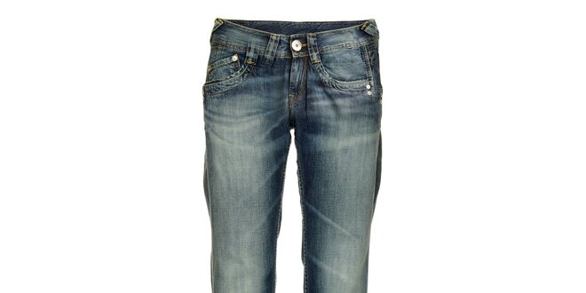 Dámské modré šisované džíny Pepe Jeans