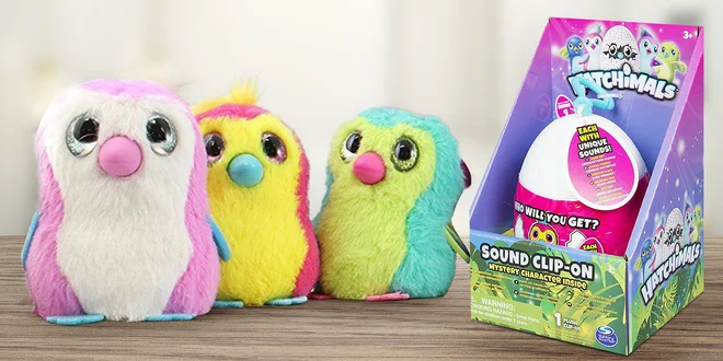 Oblíbené zvířátko Hatchimals jako přívěsek