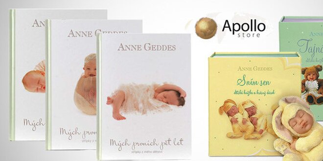 Knížky od Anne Geddes pro děti a jejich maminky