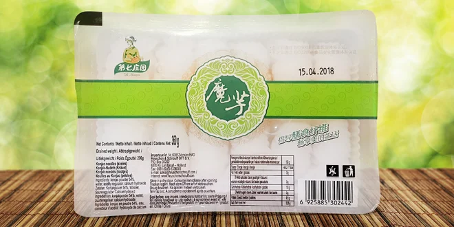 4 balíčky nudlí Konjac: bezlepkové, veganské