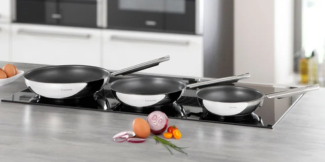 Francouzské nerezové pánve Cuisinox
