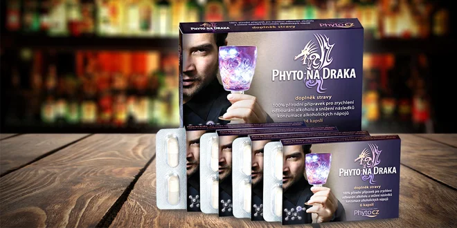 Přírodní odbourávač alkoholu PhytoNaDraka
