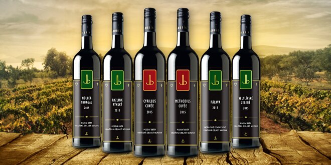 6 přívlastkových vín z vinařského ráje Slovácka