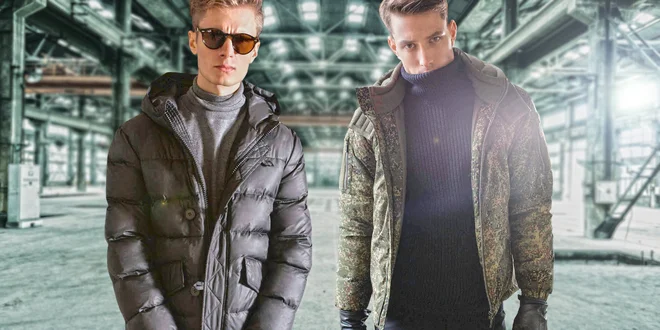 Slušivé stylové pánské bundy Guns&Tuxedos