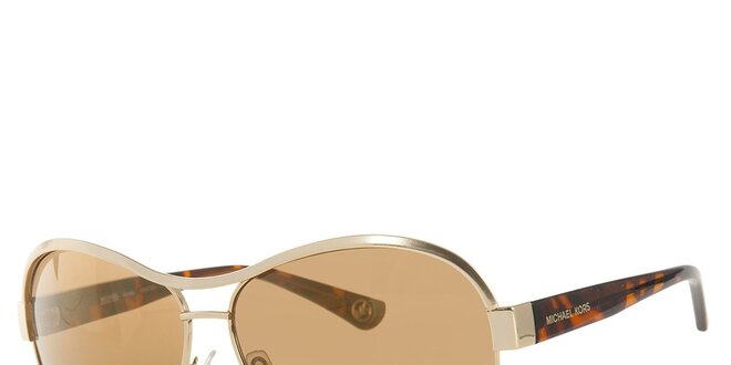 Dámské zlatohnědé sluneční brýle Michael Kors