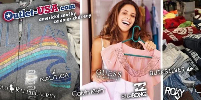 499 Kč za poukaz na cokoli z Outlet USA v Revoluční v hodnotě 1000 Kč!