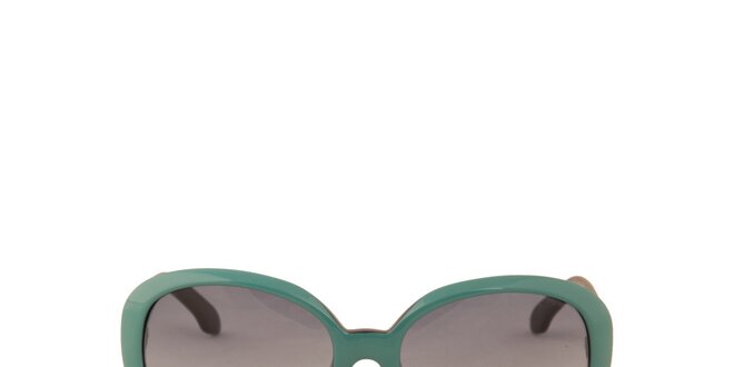 Dámské tyrkysové sluneční brýle