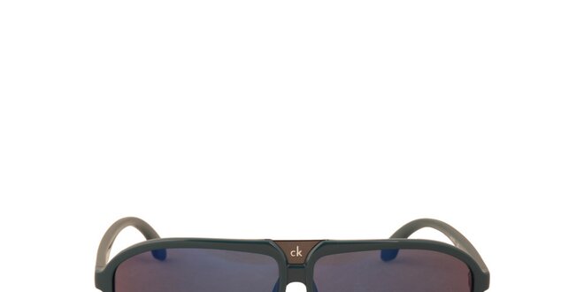 Dámské modrozelené sluneční brýle Calvin Klein