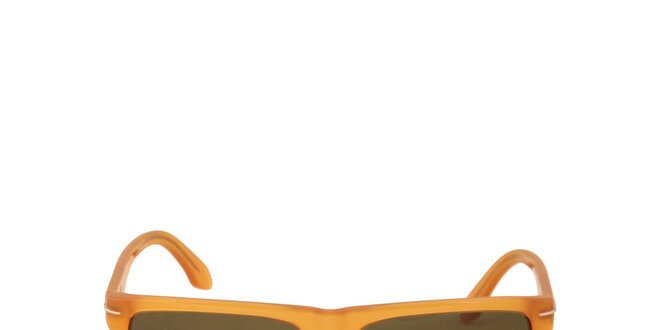 Dámské jantarově žluté sluneční brýle Calvin Klein